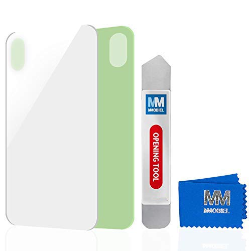 MMOBIEL Rückklappe Back Cover Batterie Gehäuse Ersatz Kompatibel mit iPhone X 5.8 inch (Silber) inkl. Werkzeug von MMOBIEL
