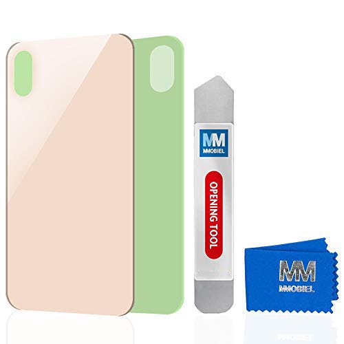 MMOBIEL Rückklappe Back Cover Batterie Gehäuse Ersatz Kompatibel mit iPhone XS Max 6.5 inch (Gold) inkl. Werkzeug von MMOBIEL