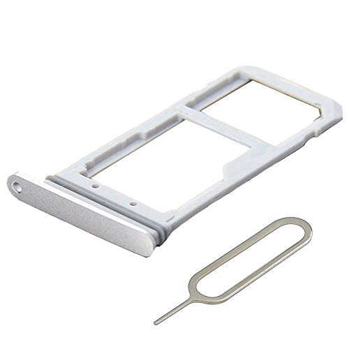 MMOBIEL SIM Kartenhalter Kompatibel mit Samsung Galaxy S7 2016 - SIM Card Tray Schlitten - Inkl. SIM Pin - Silber MMOBIEL SIM Kartenhalter Kompatibel mit Samsung Galaxy S7 2016 - SIM Card Tray Schlitten - Inkl. SIM Pin - Silber von MMOBIEL