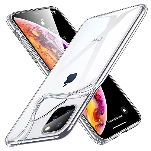 MMOBIEL TPU Schutzhülle Kompatibel mit iPhone 11 Pro Max - 6.5 inch - 2019 - Transparent - Ultradünn - Rückseite von MMOBIEL