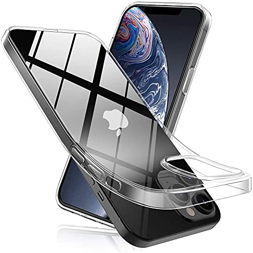MMOBIEL TPU Schutzhülle Kompatibel mit iPhone 12 Pro Max - 6.7 inch - 2020 - Transparent - Ultradünn - Rückseite von MMOBIEL