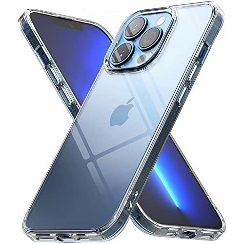 MMOBIEL TPU Schutzhülle Kompatibel mit iPhone 13 Pro Max - 6.7 inch - 2021 - Transparent - Ultradünn - Rückseite von MMOBIEL