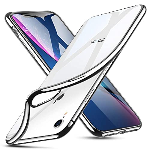 MMOBIEL TPU Schutzhülle Kompatibel mit iPhone XR - 6.1 inch - 2017 - Transparent - Ultradünn - Rückseite von MMOBIEL