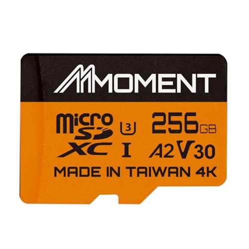 MMOMENT 256 GB Micro SDXC-Karte, A2, UHS-I, U3, V30, Klasse 10 kompatibel, Lesegeschwindigkeit bis zu 160 MB/s, Schreibgeschwindigkeit bis zu 120 MB/s, SD-Adapter im Lieferumfang enthalten MMOMENT 256 GB Micro SDXC-Karte, A2, UHS-I, U3, V30, Klasse 10 kompatibel, Lesegeschwindigkeit bis zu 160 MB/s, Schreibgeschwindigkeit bis zu 120 MB/s, SD-Adapter im Lieferumfang enthalten von MMOMENT