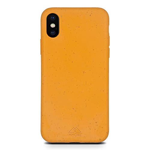 MMore – Biologisch Abbaubare Handyhülle, kompatibel mit iPhone - Umweltfreundlich, Kompostierbar, aus Pflanzen (Orange, iPhone X | XS) MMore – Biologisch Abbaubare Handyhülle, kompatibel mit iPhone - Umweltfreundlich, Kompostierbar, aus Pflanzen (Orange, iPhone X | XS) von MMore