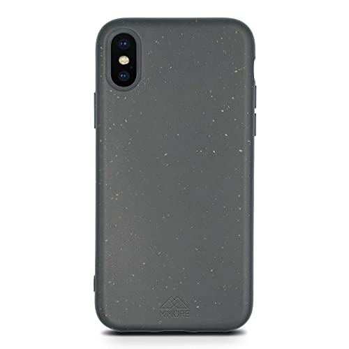 MMORE – Biologisch Abbaubare Handyhülle, Schwarze, kompatibel mit iPhone X | XS - Umweltfreundlich, Kompostierbar, aus Pflanzen - Voller Schutz, Langlebig, Sturzgeprüft, Schlank Design MMORE – Biologisch Abbaubare Handyhülle, Schwarze, kompatibel mit iPhone X | XS - Umweltfreundlich, Kompostierbar, aus Pflanzen - Voller Schutz, Langlebig, Sturzgeprüft, Schlank Design von MMORE