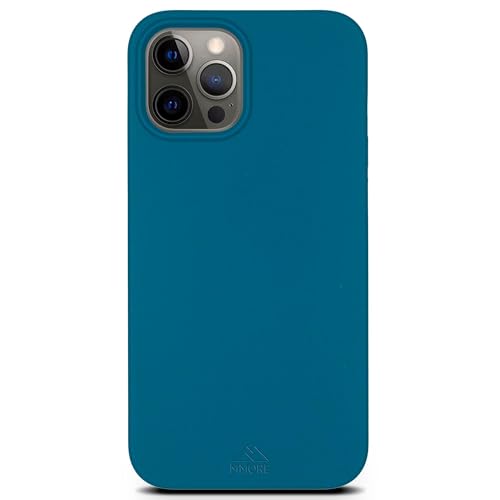 MMore – Biologisch Abbaubare Handyhülle, kompatibel mit iPhone - Umweltfreundlich, Kompostierbar, aus Pflanzen (Tiefseeblau, iPhone 12 | 12 Pro) von MMore