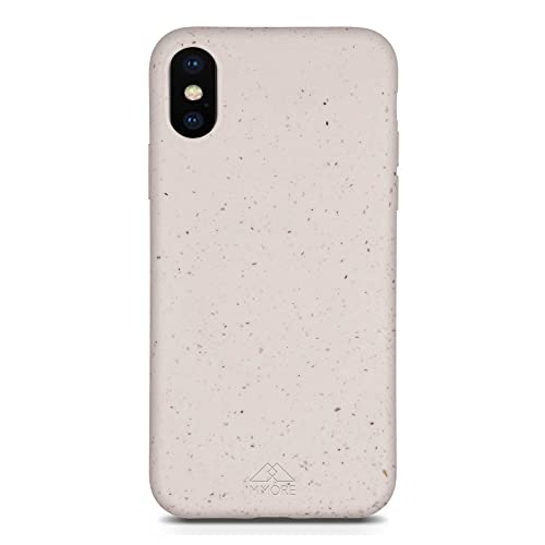 MMore – Biologisch Abbaubare Handyhülle, kompatibel mit iPhone - Umweltfreundlich, Kompostierbar, aus Pflanzen (Weiss, iPhone X | XS) MMore – Biologisch Abbaubare Handyhülle, kompatibel mit iPhone - Umweltfreundlich, Kompostierbar, aus Pflanzen (Weiss, iPhone X | XS) von MMore