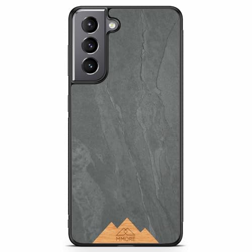 MMORE - Handyhülle Ausechter Bergstein Material, kompatibel mit Samsung Galaxy S21 Plus - Voller Schutz, Langlebig, Sturzgeprüft, Schlank Design MMORE - Handyhülle Ausechter Bergstein Material, kompatibel mit Samsung Galaxy S21 Plus - Voller Schutz, Langlebig, Sturzgeprüft, Schlank Design von MMORE