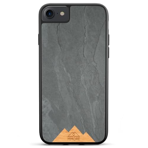 MMORE - Handyhülle Ausechter Bergstein Material, kompatibel mit iPhone 6 | 6S | 7 | 8 | SE2 2020 | SE3 2022 - Voller Schutz, Langlebig, Sturzgeprüft, Schlank Design MMORE - Handyhülle Ausechter Bergstein Material, kompatibel mit iPhone 6 | 6S | 7 | 8 | SE2 2020 | SE3 2022 - Voller Schutz, Langlebig, Sturzgeprüft, Schlank Design von MMORE