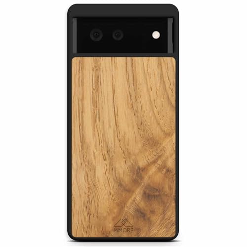 MMORE - Handyhülle aus Eichenholz Holz, kompatibel mit Google Pixel 7 Pro - Voller Schutz, Langlebig, Sturzgeprüft MMORE - Handyhülle aus Eichenholz Holz, kompatibel mit Google Pixel 7 Pro - Voller Schutz, Langlebig, Sturzgeprüft von MMORE