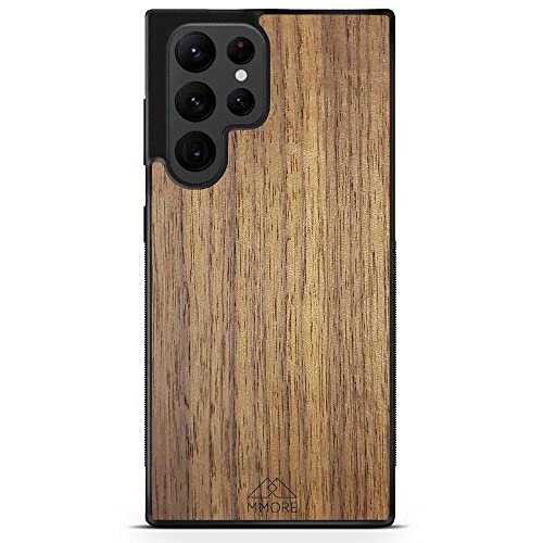 MMORE - Handyhülle aus Eichenholz Holz, kompatibel mit Samsung Galaxy S22 Ultra - Voller Schutz, Langlebig, Sturzgeprüft MMORE - Handyhülle aus Eichenholz Holz, kompatibel mit Samsung Galaxy S22 Ultra - Voller Schutz, Langlebig, Sturzgeprüft von MMORE