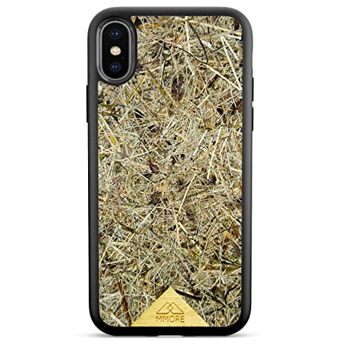 MMORE - Handyhülle aus Organischem Alpenheu Material, kompatibel mit iPhone XR - Voller Schutz, Langlebig, Sturzgeprüft, Schlank Design von MMORE