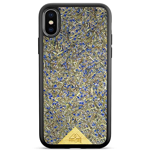 MMORE - Handyhülle aus Organischem Lavendel Material, kompatibel mit iPhone X | XS - Voller Schutz, Langlebig, Sturzgeprüft, Schlank Design von MMORE