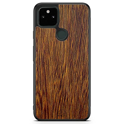 MMORE - Handyhülle aus Sucupira Holz, kompatibel mit Google Pixel 5 - Voller Schutz, Langlebig, Sturzgeprüft MMORE - Handyhülle aus Sucupira Holz, kompatibel mit Google Pixel 5 - Voller Schutz, Langlebig, Sturzgeprüft von MMORE