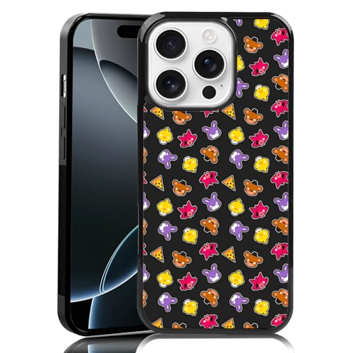 MMYAJT FNAF FNAF Handy-Schutzhülle mit niedlichem Cartoon-Bär und Fuchs, passend für iPhone 16 Pro, stoßfeste TPU-Schutzhülle, Geschenk für Jungen, Mädchen, Männer, Frauen MMYAJT FNAF FNAF Handy-Schutzhülle mit niedlichem Cartoon-Bär und Fuchs, passend für iPhone 16 Pro, stoßfeste TPU-Schutzhülle, Geschenk für Jungen, Mädchen, Männer, Frauen von MMYAJT