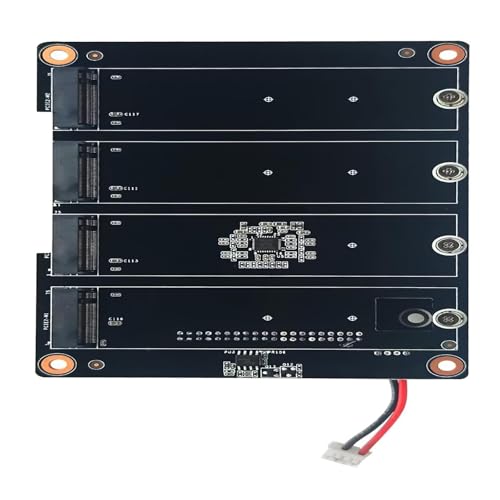 MNBOXCONET N100 N305 4 LAN NVMe 4 x M.2 Adapter Motherboard von MNBOXCONET