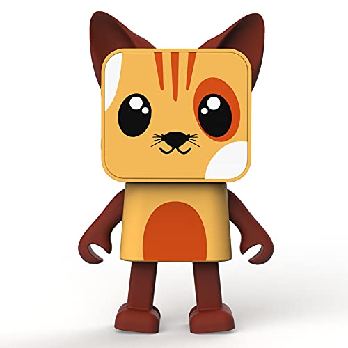 Bluetooth-Lautsprecher Dancing Animals Chat Mob | Tanz in Musik | Freisprecheinrichtung | Stereo-Modus Yellow von MOB – MOBILITY ON BOARD