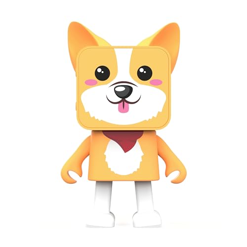 Mob - Dancing Animals Bluetooth-Lautsprecher - Tanzbarer Lautsprecher mit 3W Leistung - Drahtlose Verbindung - Freisprecheinrichtung (Corgi) von MOB – MOBILITY ON BOARD