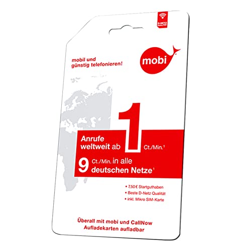 mobi Prepaidkarte - mobil und günstig telefonieren! von MOBI