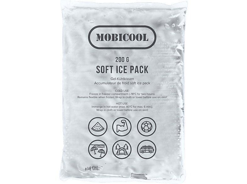 MOBICOOL SOFT ICE PACK 200 Kühlkissen (Transparent) von MOBICOOL