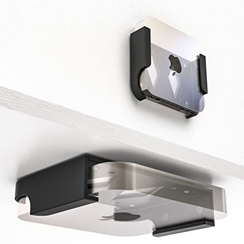 Mobilefox Untertisch Halterung Regal Halter Wandhalter Wandhalterung passend für Mac Mini Schwarz Mobilefox Untertisch Halterung Regal Halter Wandhalter Wandhalterung passend für Mac Mini Schwarz von Mobilefox