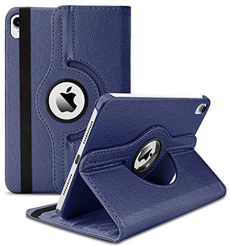 MOBISTAR Rotierende Schutzhülle für iPad Air 13 Zoll M2 (2024), 360 Grad drehbar, Schutzhülle mit Standfunktion, automatische Wake/Sleep, Modell – A2898/A2899/A2900 (Marineblau) von MOBISTAR
