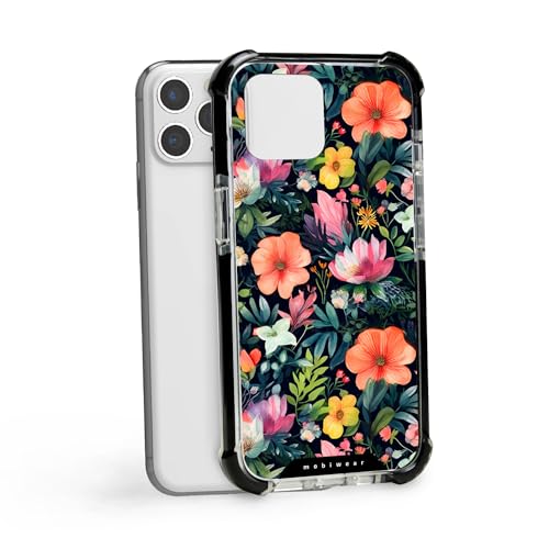 MOBIWEAR | Elite Bumper | Kompatibel mit Apple iPhone 11 Pro, Made in EU handyhülle, Premium Schutzhülle, Transparent TPU Silicon, Hülle, kompatibel mit MagSafe - D009D MOBIWEAR | Elite Bumper | Kompatibel mit Apple iPhone 11 Pro, Made in EU handyhülle, Premium Schutzhülle, Transparent TPU Silicon, Hülle, kompatibel mit MagSafe - D009D von MOBIWEAR