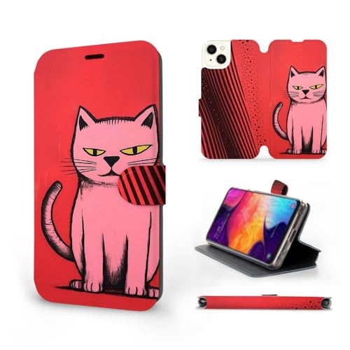 MOBIWEAR | Slim FLIP Case | Kompatibel mit Apple iPhone 15 Plus, Made in EU handyhülle, Premium Schutzhülle, Transparent TPU Silicon, Book Style Hülle, Tasche - VP54S MOBIWEAR | Slim FLIP Case | Kompatibel mit Apple iPhone 15 Plus, Made in EU handyhülle, Premium Schutzhülle, Transparent TPU Silicon, Book Style Hülle, Tasche - VP54S von MOBIWEAR
