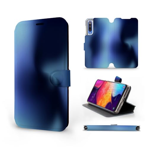 MOBIWEAR | Slim FLIP Case | Kompatibel mit Xiaomi Mi 9 SE, Made in EU handyhülle, Premium Schutzhülle, Transparent TPU Silicon, Book Style Hülle, Tasche - VP68S von MOBIWEAR