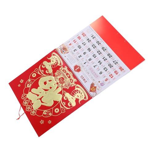 MOBUTOFU Goldfolien Fu Kartenkalender, Planungskalender, Büro Hängekalender, Chinesischer Wandkalender, Bürokalender, Kalender Für Den Täglichen Gebrauch, Monatskalender, Tageskalender, MOBUTOFU Goldfolien Fu Kartenkalender, Planungskalender, Büro Hängekalender, Chinesischer Wandkalender, Bürokalender, Kalender Für Den Täglichen Gebrauch, Monatskalender, Tageskalender, von MOBUTOFU