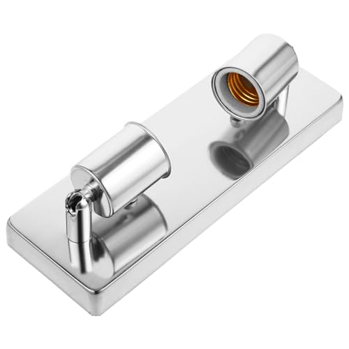 MOBUTOFU Rechteckige Wandleuchte Lampenfassung Halterung Lampenhalter Deckenfassung Sockel Lampenfassung Sockel Glühbirnenfassung Sockel Glühbirnenfassung Deckenlampenschirm Armaturen MOBUTOFU Rechteckige Wandleuchte Lampenfassung Halterung Lampenhalter Deckenfassung Sockel Lampenfassung Sockel Glühbirnenfassung Sockel Glühbirnenfassung Deckenlampenschirm Armaturen von MOBUTOFU