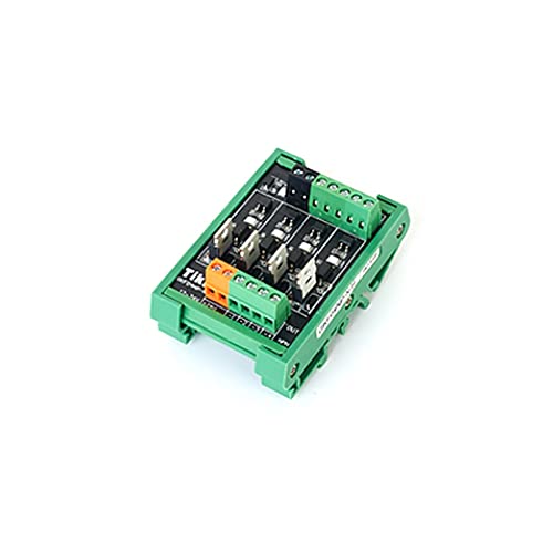 DC Ausgang Schiene Verstärkerplatine PLC Relaiskarte PLC Steuerplatine MCU 24V Transistor SOM 2/4/6/812/16 Wege 1 Stück (Size : GKF04NP-N) von MOBYAT