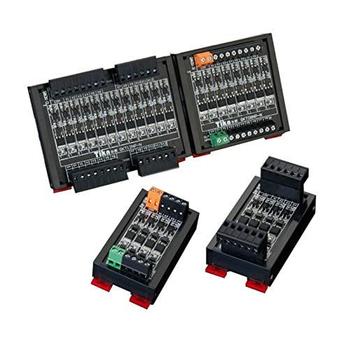 PLC DC Verstärker Karte Transistor Ausgang 4/8/12/16 NPN/PNP kompatibel 5V-24V Isolierung Interferenz 1 Stück (Size : 8positive Outputs) von MOBYAT