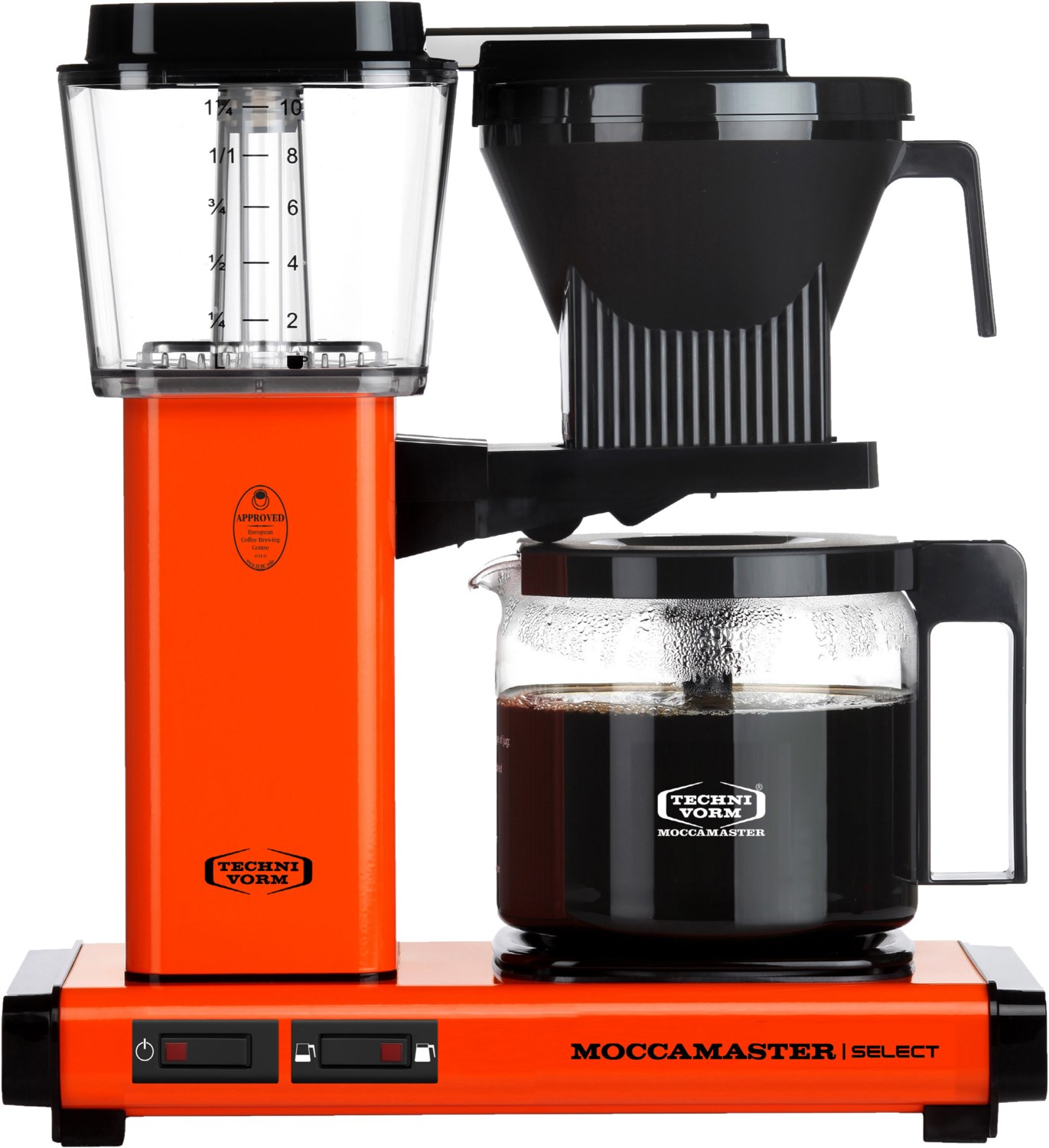 KBG Select Kaffeeautomat orange von MOCCAMASTER
