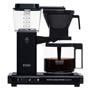 MOCCAMASTER KBG Select matt Kaffeemaschine schwarz, 4-10 Tassen von MOCCAMASTER