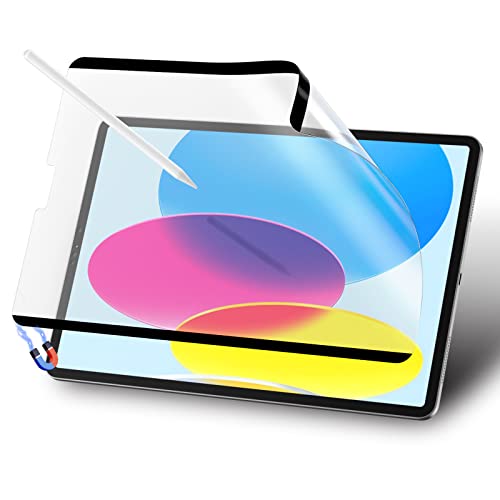 MOCOLL Magnetische papierähnliche Displayschutzfolie für iPad 10. Generation (2022), 27,7 cm, abnehmbar/blendfrei/matt/blasenfrei von MOCOLL JUST FOR QUALITY