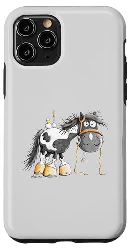 Hülle für iPhone 11 Pro Süßer Schecke I Pferd Pony I Pferdemotiv Reiter Fun Hülle für iPhone 11 Pro Süßer Schecke I Pferd Pony I Pferdemotiv Reiter Fun von MODARTIS