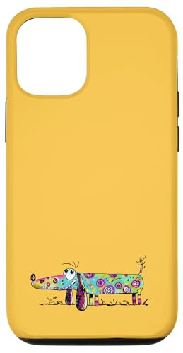 Hülle für iPhone 12/12 Pro Bunter Dackel Cartoon I Teckel Welpe I Dachshund Hund Hülle für iPhone 12/12 Pro Bunter Dackel Cartoon I Teckel Welpe I Dachshund Hund von MODARTIS
