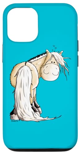 Hülle für iPhone 12/12 Pro Happy Fjordpferd Cartoon Norweger Pferd I Fjord Horse Fun Hülle für iPhone 12/12 Pro Happy Fjordpferd Cartoon Norweger Pferd I Fjord Horse Fun von MODARTIS