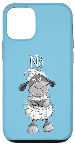 Hülle für iPhone 12/12 Pro Statement Schaf I Nö Fun I Einfach Nö I Nein I Kein Bock Hülle für iPhone 12/12 Pro Statement Schaf I Nö Fun I Einfach Nö I Nein I Kein Bock von MODARTIS