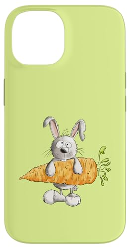 Hülle für iPhone 14 Hase Mit Möhre I Ostern Hasenmotiv Kaninchen Hasi Häschen Hülle für iPhone 14 Hase Mit Möhre I Ostern Hasenmotiv Kaninchen Hasi Häschen von MODARTIS