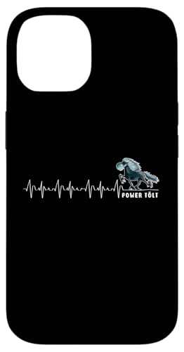Hülle für iPhone 14 Heartbeat Power Tölt Islandpferd Herzschlag Gangpferd Pferde Hülle für iPhone 14 Heartbeat Power Tölt Islandpferd Herzschlag Gangpferd Pferde von MODARTIS