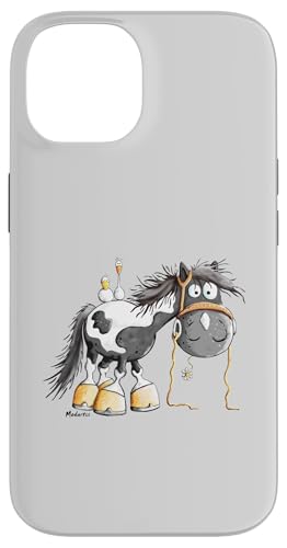 Hülle für iPhone 14 Süßer Schecke I Pferd Pony I Pferdemotiv Reiter Fun Hülle für iPhone 14 Süßer Schecke I Pferd Pony I Pferdemotiv Reiter Fun von MODARTIS