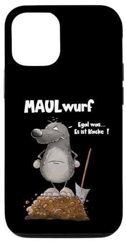 Hülle für iPhone 15 Maulender Nö Maulwurf Statement Alles Kacke Wortspiel Hülle für iPhone 15 Maulender Nö Maulwurf Statement Alles Kacke Wortspiel von MODARTIS
