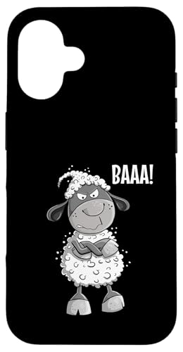 Hülle für iPhone 16 Grummeliges Schaf Cartoon Baaa Sarkasmus Statement Hülle für iPhone 16 Grummeliges Schaf Cartoon Baaa Sarkasmus Statement von MODARTIS