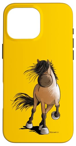 Hülle für iPhone 16 Pro Max Lustiges Islandpferd Cartoon Gangpferd Tölt Isländer Reiter Hülle für iPhone 16 Pro Max Lustiges Islandpferd Cartoon Gangpferd Tölt Isländer Reiter von MODARTIS