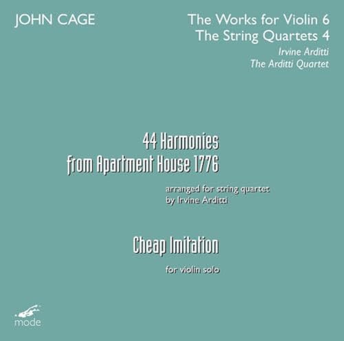 44 Harmonies/Cheap Imitation 44 Harmonies/Cheap Imitation von MODE RECORDS