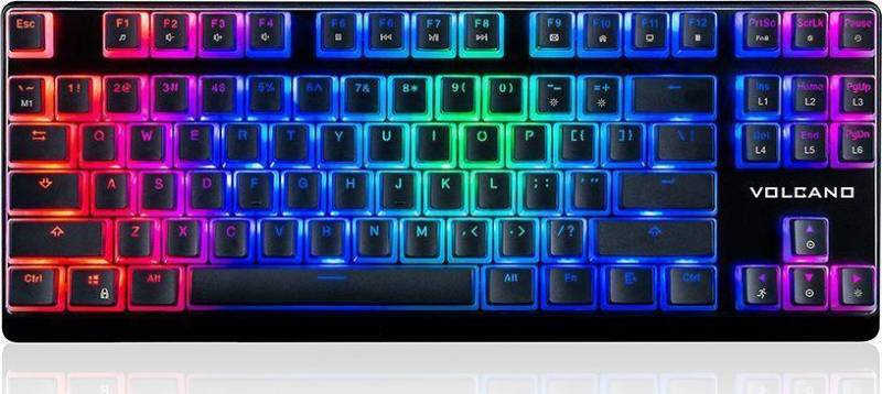 MODECOM VOLCANO LANPARTY RGB PUDDING EDITION Balta aidimu klaviatura (BLUE SWITCH) US (K-MC-LANPARTY-U-RGB-BLUE-200-PU) von MODECOM