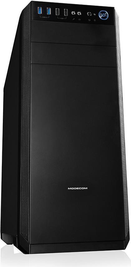 Modecom OBERON PRO LE - Midi Tower - PC - Schwarz - ATX - ITX - micro ATX - SPCC - Heimbüro (AT-OBERON-PR-10-000000-0002-LE) von MODECOM